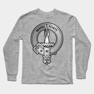 Clan MacKay Crest Long Sleeve T-Shirt